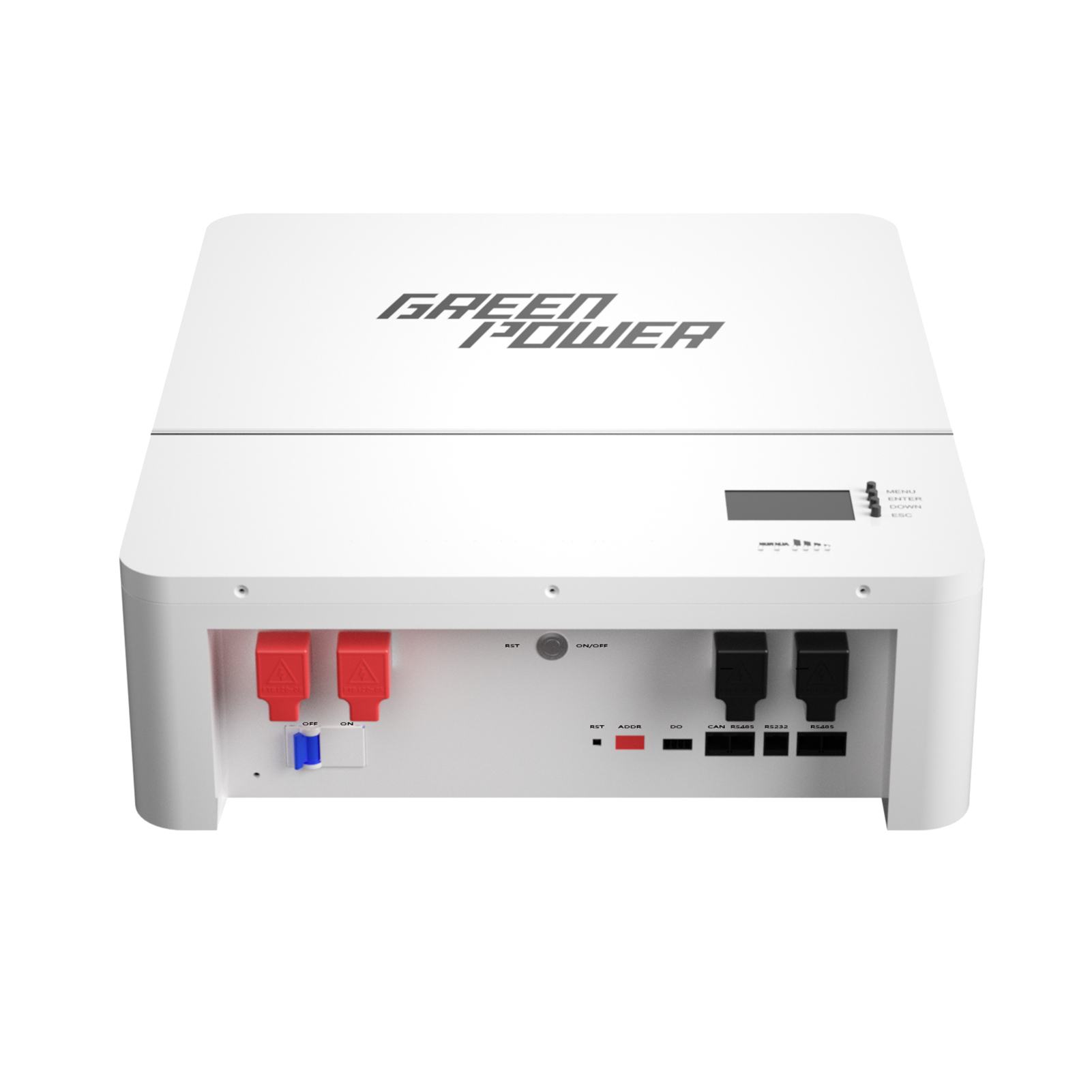5120Wh Home Battery Backup Powerwall Automotive Grade LiFePO4 Cells 5KWh Energy Storage System for Residential Solar Backup GreenPower