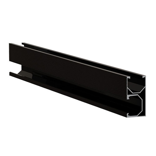 Solar Panel Mounting Rail Lightweight Anodized Aluminum 6000-Series for Roof PV Systems FUYESEN AL-007
