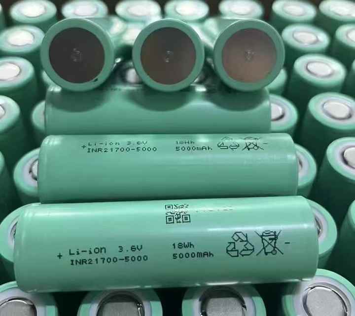 E V E INR21700 50PL Cell 3.6V 21700 Battery 5000mAh High Capacity Low Internal Resistance for Electric Vehicles Solar Energy Storage Systems KXD