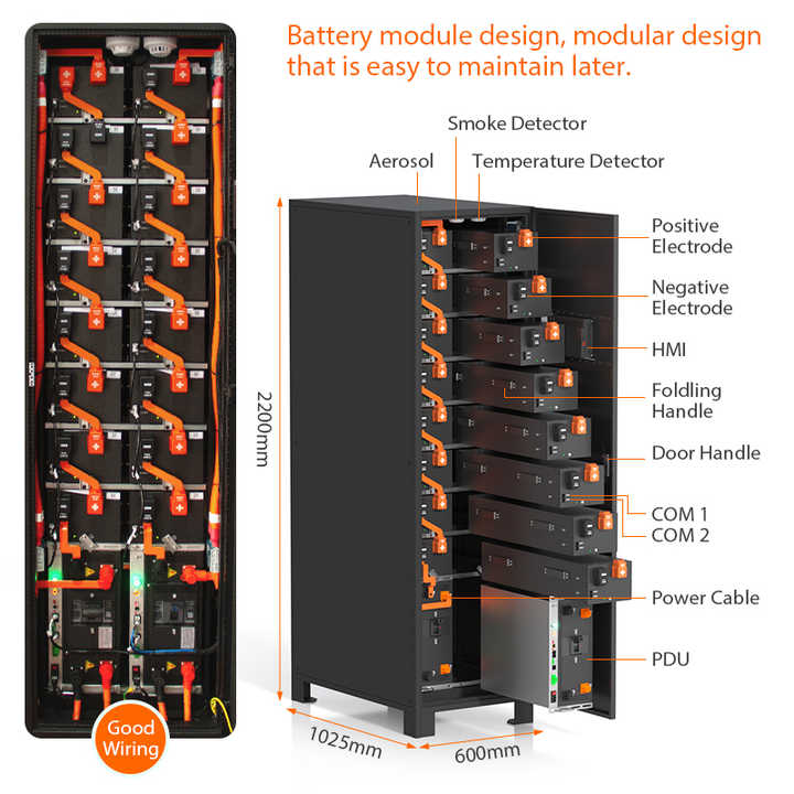100KVA 120KVA 300KVA 400KVA Modular UPS Online Three Phase Uninterruptible Power Supply for Data Centers Medical Telecom Systems LITHTECH
