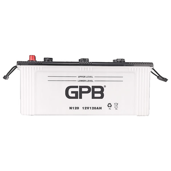 Dry Charged Battery High Capacity Long Life Vibration Resistant for Auto Truck 12V 55AH 75AH 120AH 150AH