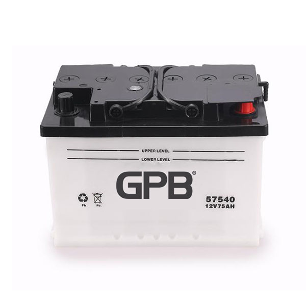 Dry Charged Battery High Capacity Long Life Vibration Resistant for Auto Truck 12V 55AH 75AH 120AH 150AH