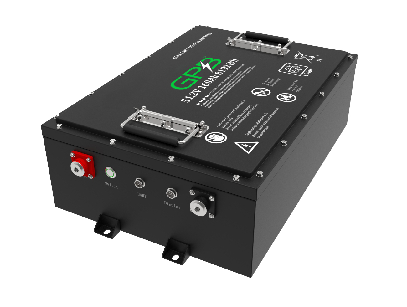 Lithium Golf Cart Battery 36V~48~72V High-Capacity Long-Life Deep Cycle LiFePO4 Battery for Golf Carts