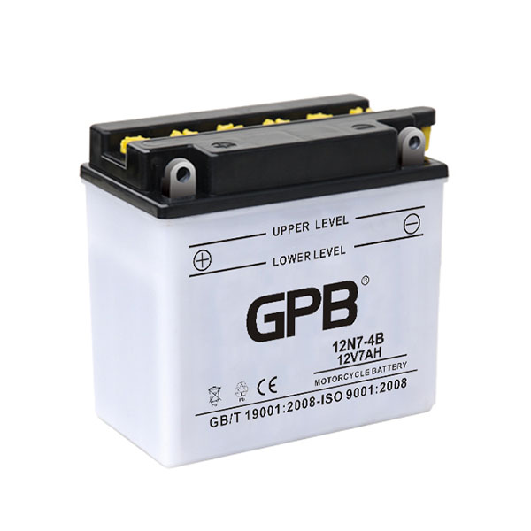 Dry Charged Flooded Battery 12V 3Ah-7Ah High Performance Motorcycle Battery with Acid Bottle for Daily Use in Any Weather Conditions