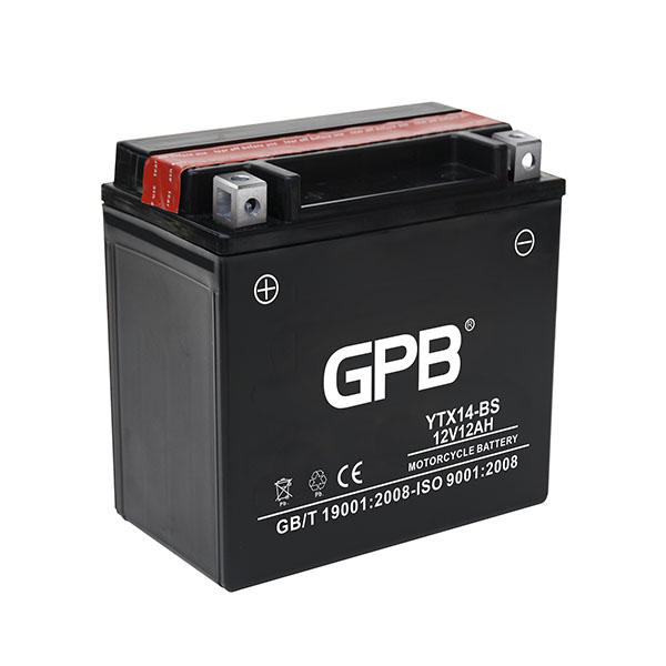 Dry Charged MF Battery Maintenance-Free Motorcycle Battery with Acid Bottle for Daily Use in Motorcycles and Snowmobiles