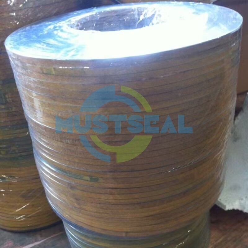 Graphite Tape for SWG High-Purity Expanded Graphite Tape C>=98% Tensile Strength>=4.2MPa for Spiral Wound Gasket Manufacturing