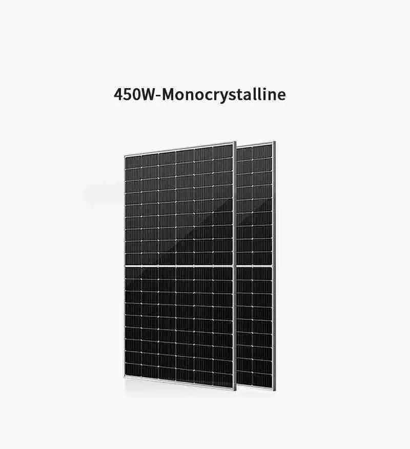 450W Solar Panel High Efficiency Monocrystalline Solar Panels for Residential Commercial Use