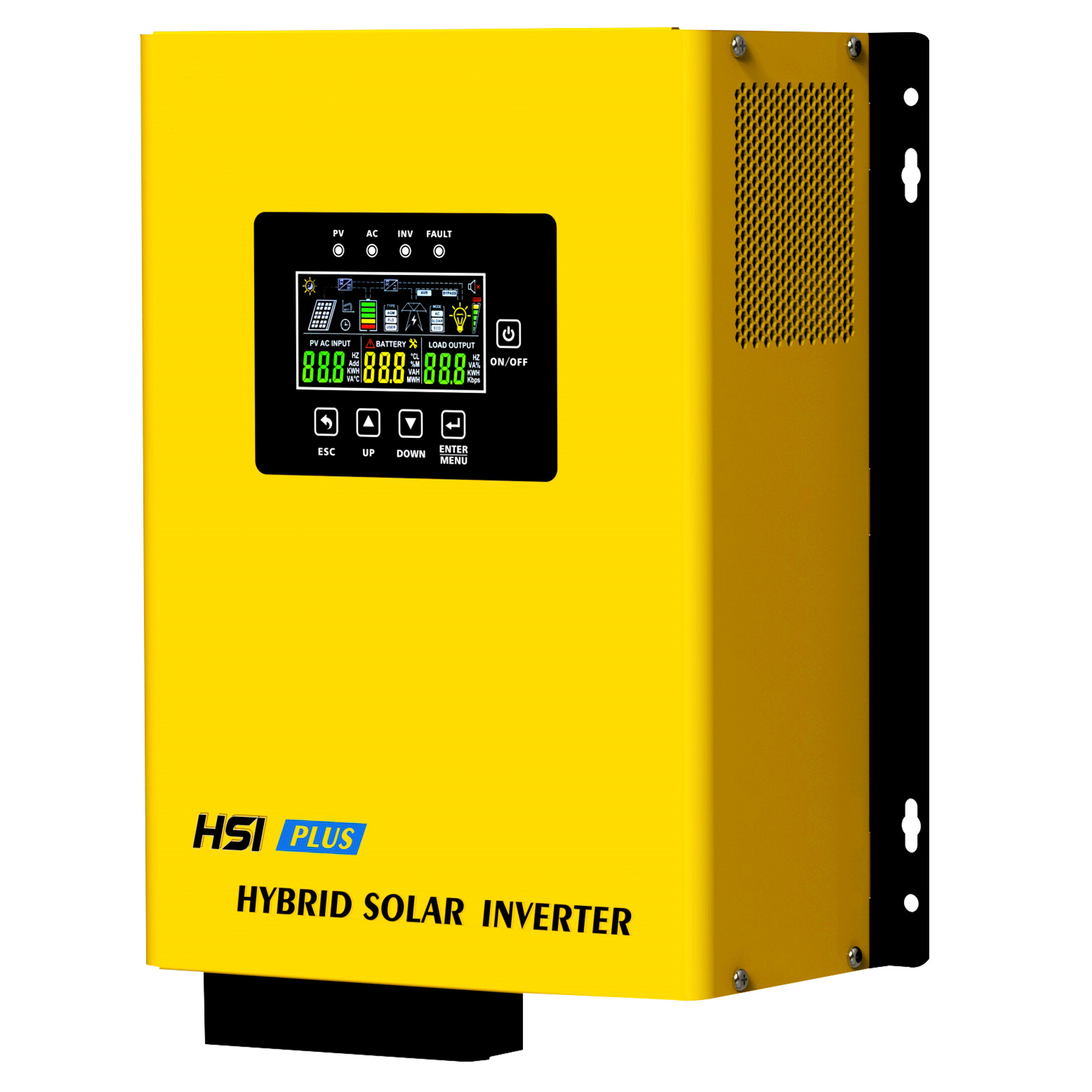 4KW Single Phase Solar Hybrid Inverter Off-Grid System with UPS and MPPT 165-275VAC 220VDC 100VDC Max PV Open Voltage IP65 Protection