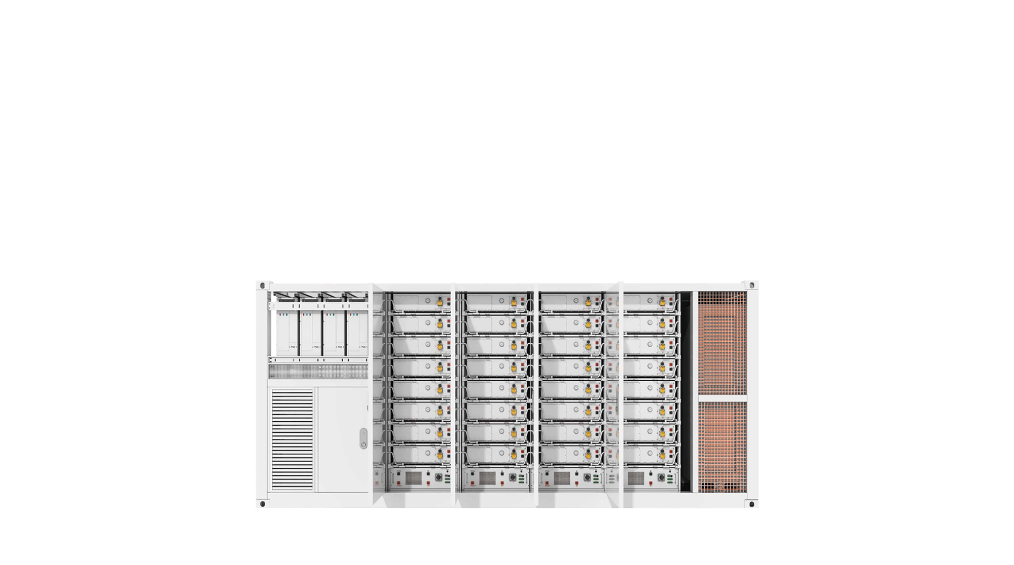 MEGATRON 1.6MW x 3MWh Liquid Cooled BESS 306Ah LFP Cells Frequency Regulation & Peak Shaving for Grid Support Symtech Solar
