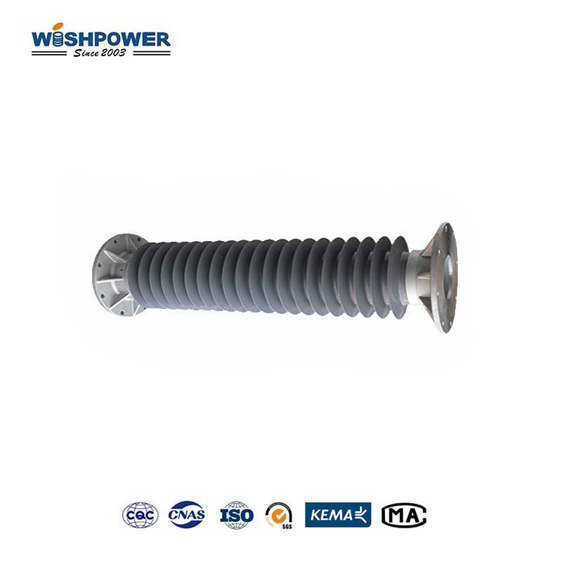 Silicone Rubber Composite Insulator High-Strength Weather-Resistant Electrical Insulation for HV Transmission Systems WISHPOWER
