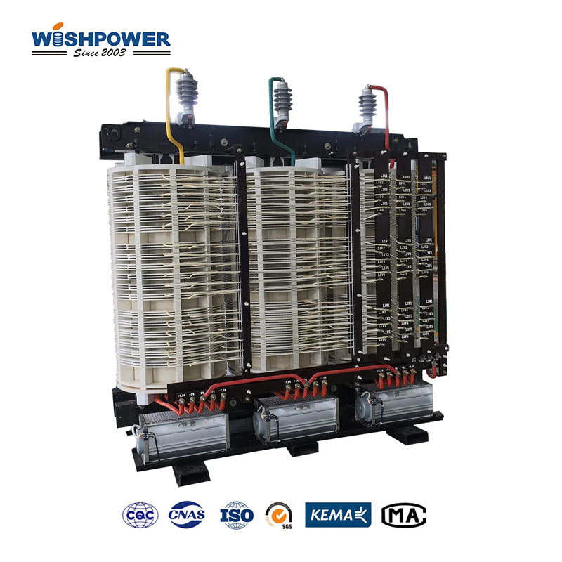 Dry Type Transformer H-Class Insulation Vacuum Pressure Impregnated Industrial Power Distribution WISHPOWER