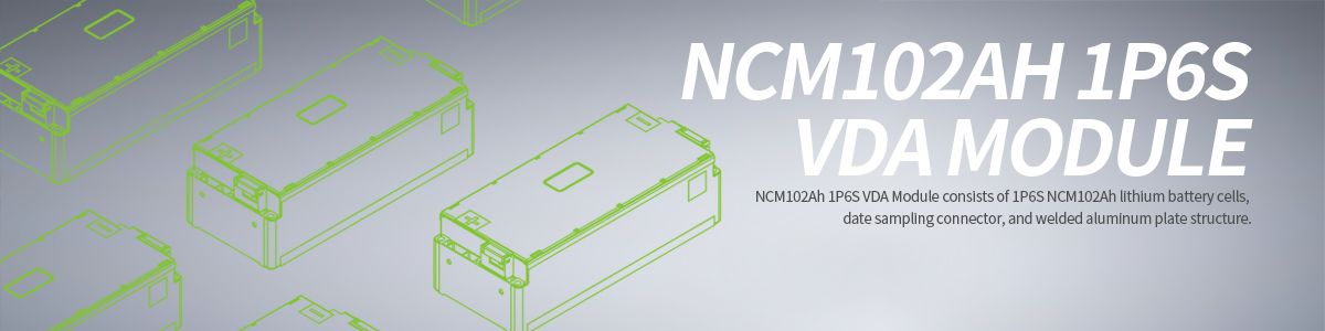 NCM102Ah 1P6S VDA Module High-Performance Lithium-Ion Battery Module for Electric Mobility Applications