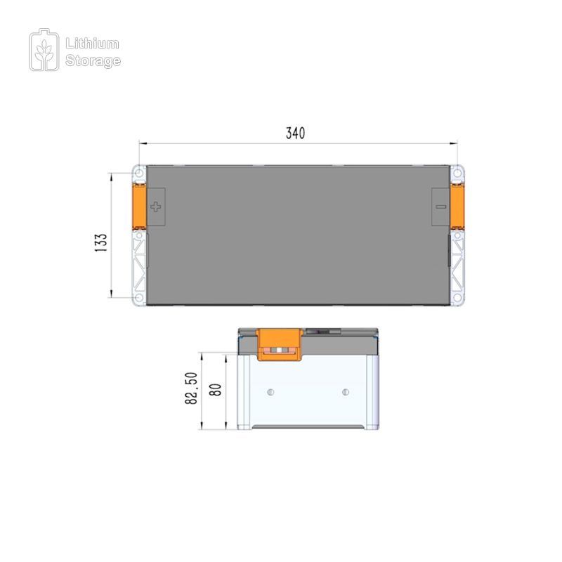 NCM102Ah 1P6S VDA Module High-Performance Lithium-Ion Battery Module for Electric Mobility Applications