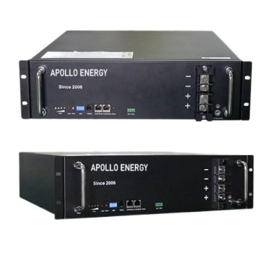 Lifepo4 Lithium Ion Battery Pack 48V 100Ah Solar Power Storage System for Renewable Energy Solutions APOLLO