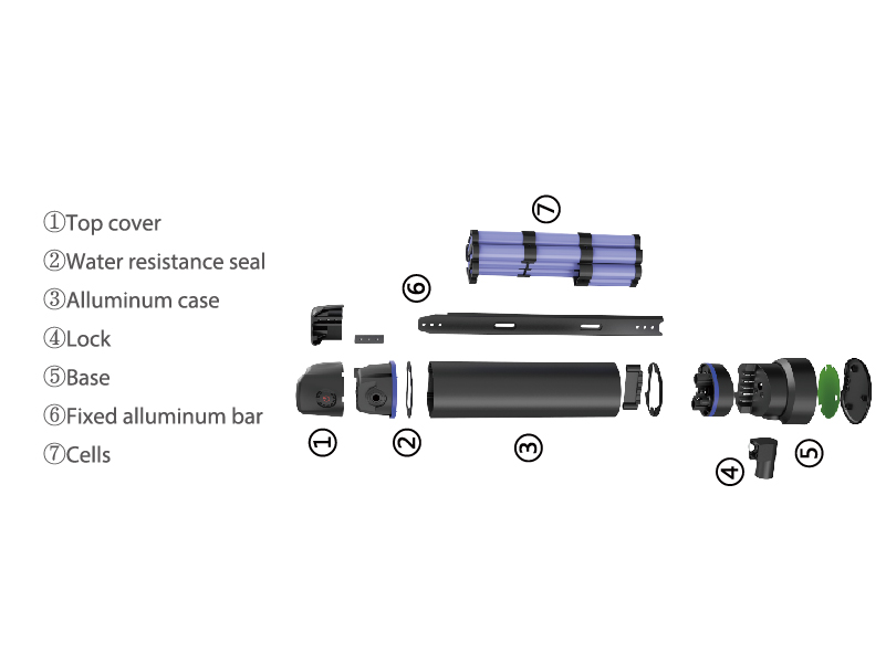 E BIKE BATTERY RANGE CE30 18650 Li-ion Battery with Canbus BMS for High-Performance E-Bikes