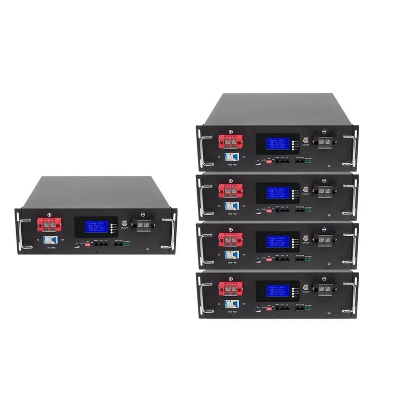 Solar Home Power Solution 48V 200Ah Rack-Mount Lithium Battery for Renewable Energy Storage Systems WENREY