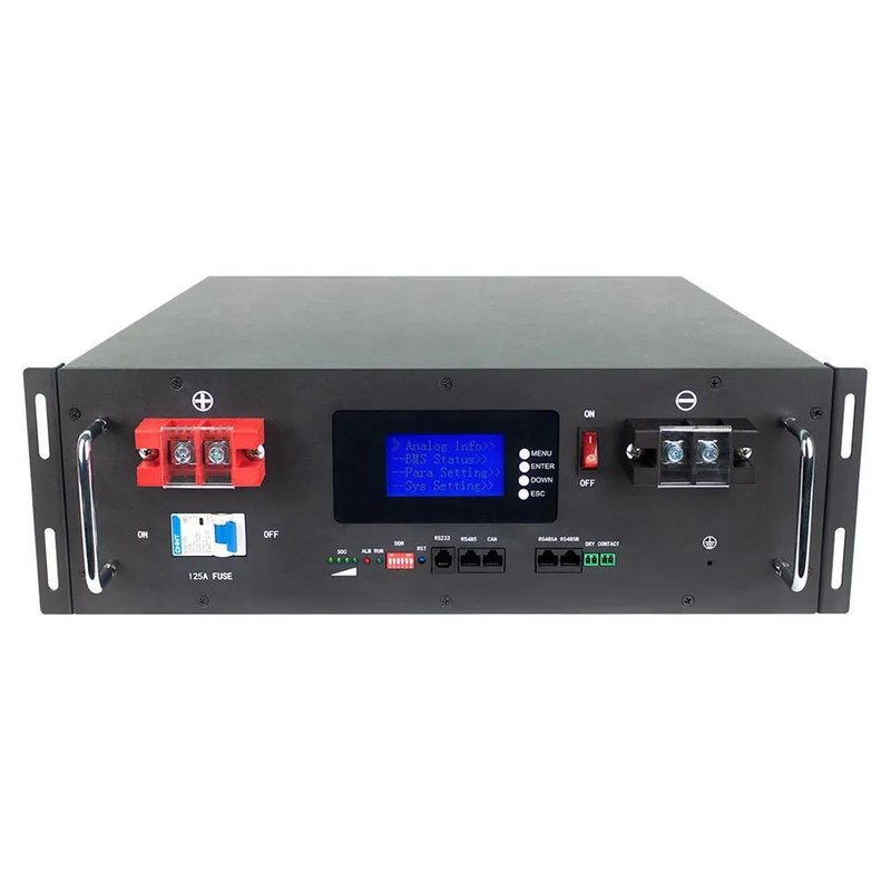 Solar Home Power Solution 48V 200Ah Rack-Mount Lithium Battery for Renewable Energy Storage Systems WENREY
