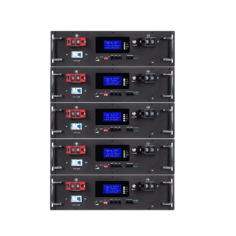 Solar Home Power Solution 48V 200Ah Rack-Mount Lithium Battery for Renewable Energy Storage Systems WENREY