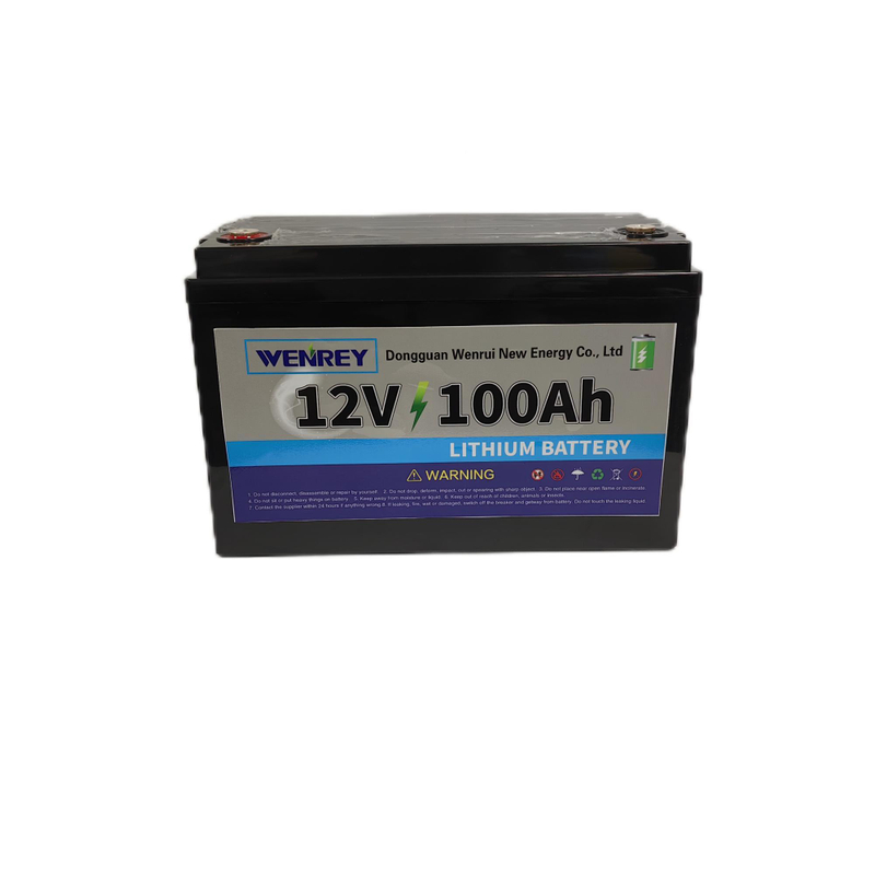 12V 100Ah Solar Battery 6000 Cycles Off-Grid Energy Storage System for Campervans WENREY