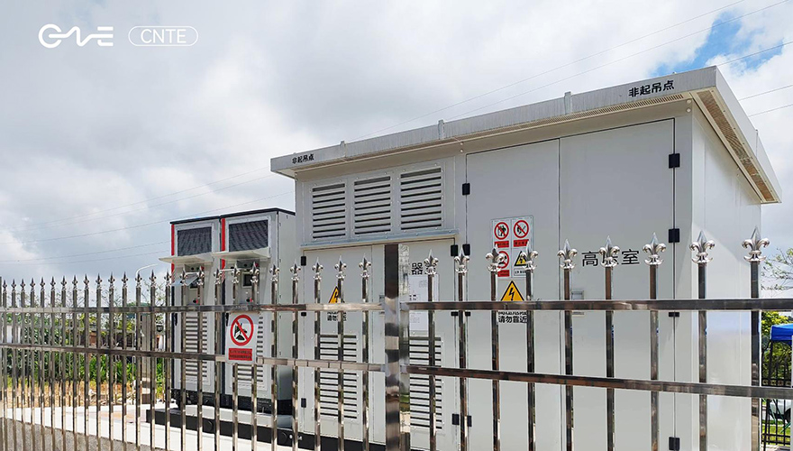 5MW/10MWh Liquid-Cooled Industrial Energy Storage System for Peak Shaving and Green Power Supply CNTE
