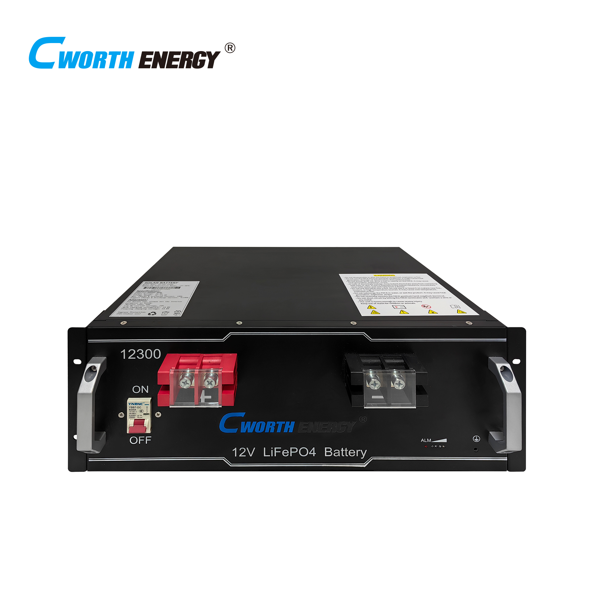 Lithium Battery 12V 3.8KWH Long Life Cycle 6000 Cycles Solar Energy Storage System for Residential and Commercial Use