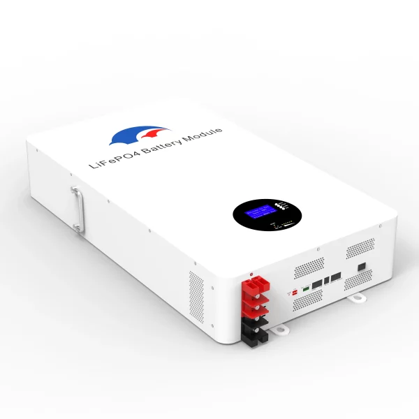 51.2V 150AH Wall Mount LiFePO4 Battery 7.68kWh High-Capacity Energy Storage for Solar Systems YY48150HW