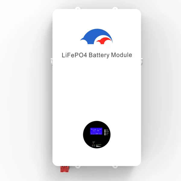 51.2V 150AH Wall Mount LiFePO4 Battery 7.68kWh High-Capacity Energy Storage for Solar Systems YY48150HW