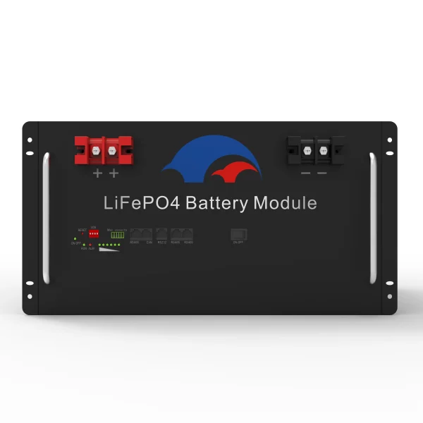 48V 200AH Rack Mount LiFePO4 Battery 9.6kWh High-Capacity Energy Storage for Home & Commercial Backup Power