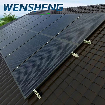 Solar Panel 415W 410W High Efficiency All-Black Design for Warehouse and Commercial Use SUNWIN