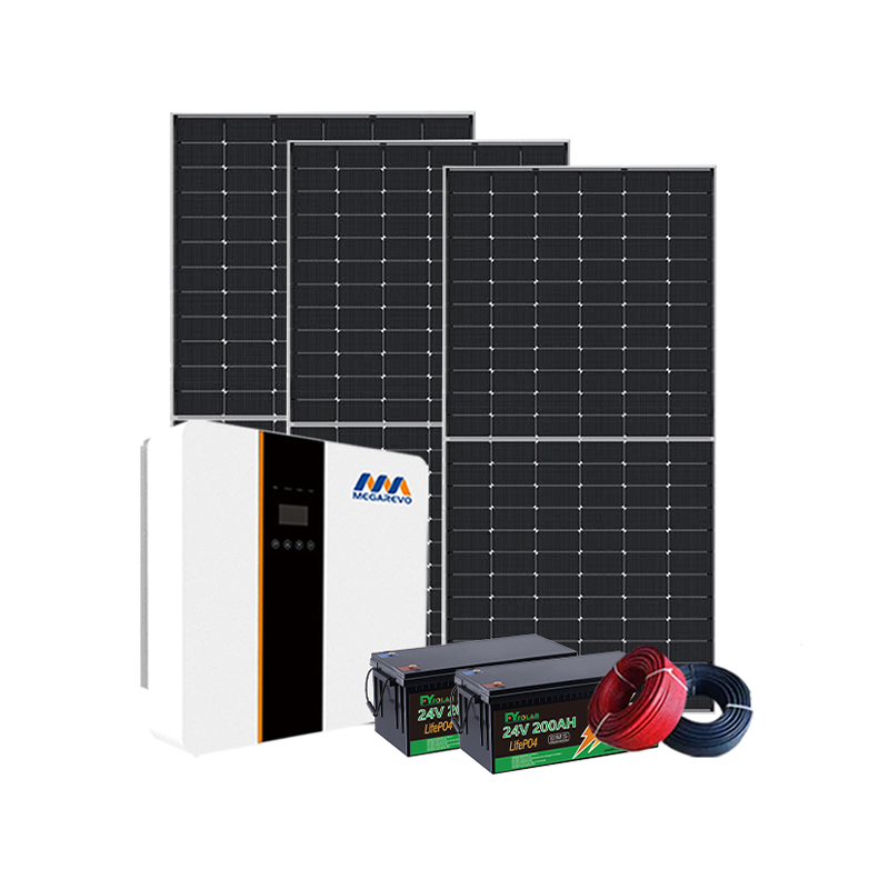 Hybrid Grid Solar System 5-10kW Complete Off-Grid and On-Grid Solutions for Home and Commercial Use