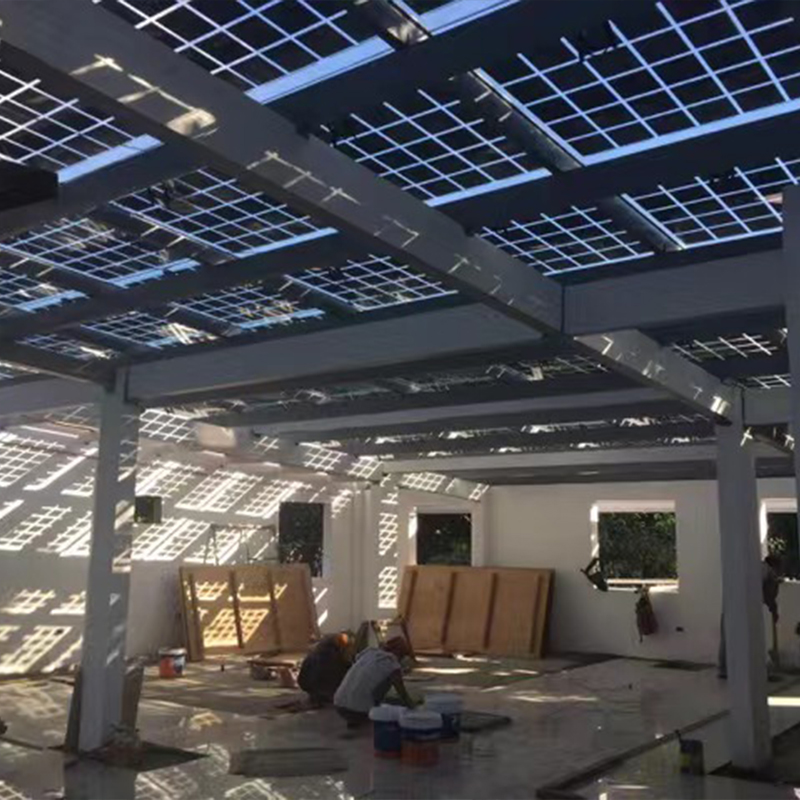 Curved Soltile TOPCON Cells Waterproof Design for Building-Integrated Solar Roofs