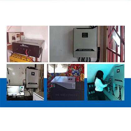 Solar Inverter 90-500VDC Input 110/120/220/230/240VAC Output High Efficiency Hybrid Inverter for Solar Energy Systems