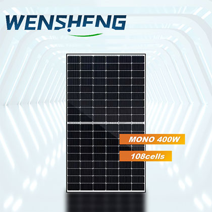 400 Watts Solar Panel Monocrystalline High-Efficiency Anti-Attenuation Design for Residential and Commercial Use SUNWIN