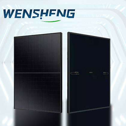 Solar Panel 415W 410W High Efficiency All-Black Design for Warehouse and Commercial Use SUNWIN