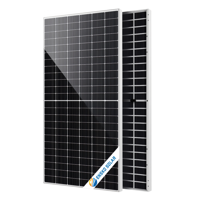 Solar Panel 480W N-Type Mono Double Glass High Efficiency for Residential and Commercial PV Systems ENSKO SOLAR