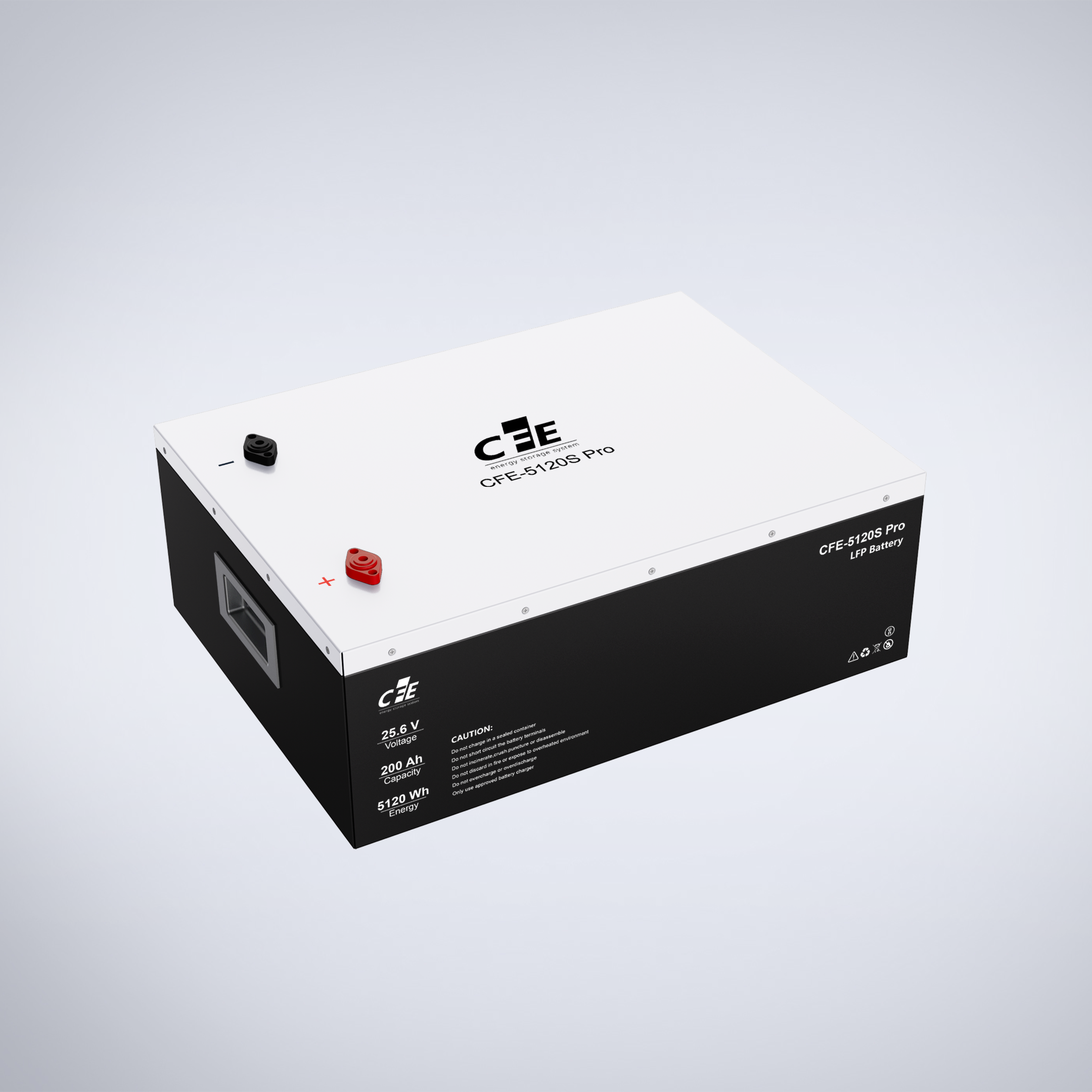 CFE-5120S Pro 51.2V Lightweight Lithium Battery for Home & Commercial Energy Storage