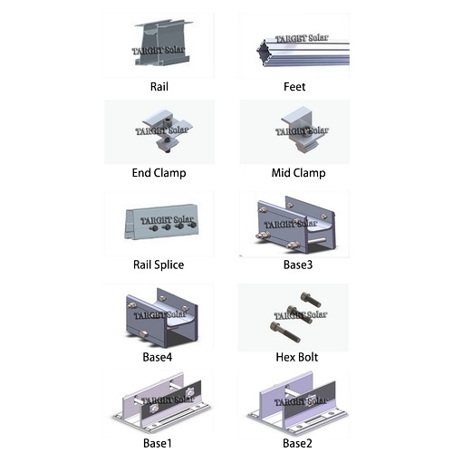 Ground Photovoltaic Carport ST15 Durable Corrosion-Resistant Adjustable Solar Mounting System for Commercial and Industrial PV Applications