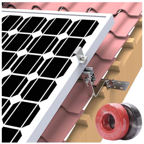 5.5KW Off-Grid Solar Power System 48V MPPT Inverter with 4x12V55Ah AGM Battery for Home and Remote Area Use