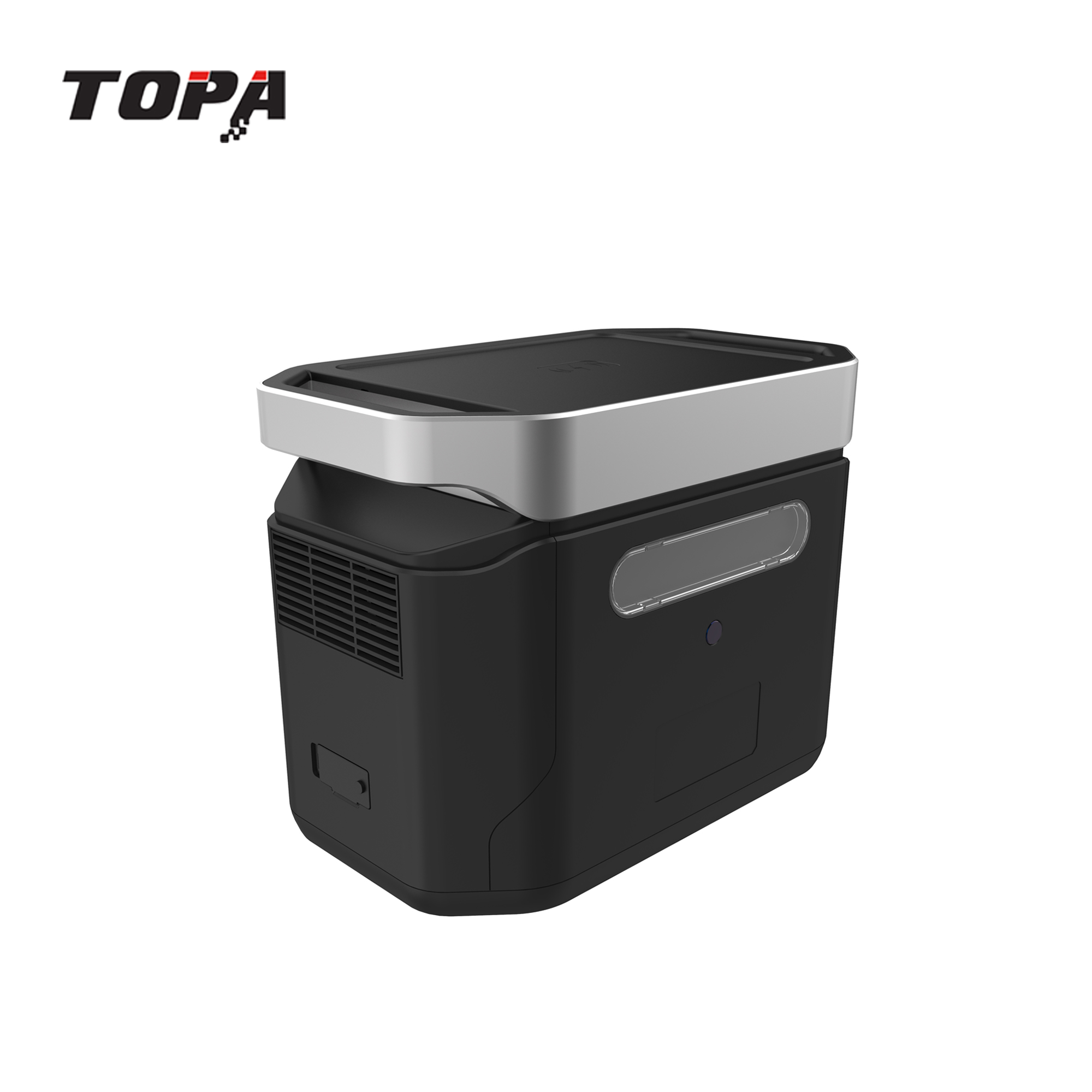 Portable Power Station 1500W Rechargeable Solar Generator for Outdoor Camping, Emergency Backup Power TOPA