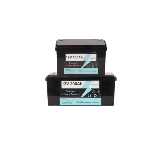 24V 25.6V 200Ah-300Ah Solar Battery LiFePO4 High-Capacity Long-Life Cycle for Energy Storage Systems and Off-Grid Solar Applications CREPOWER