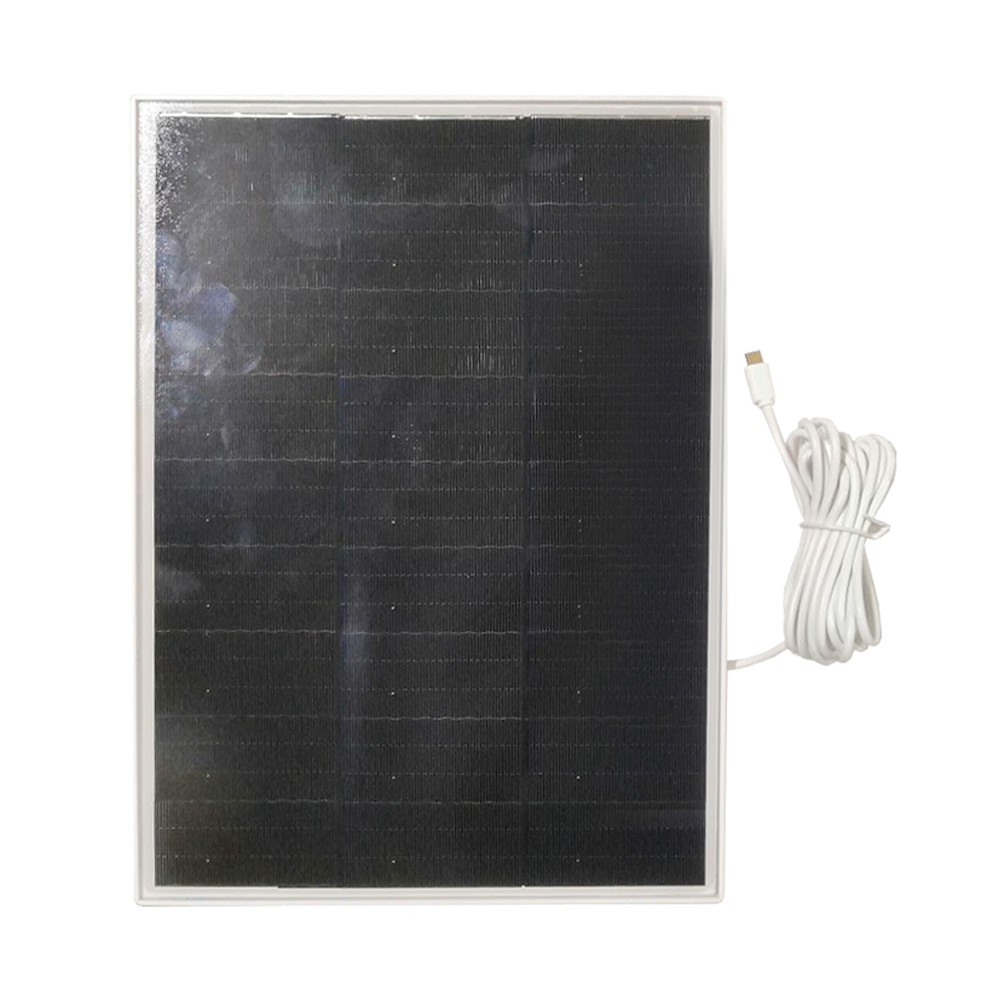 15W/5V Solar-powered Security Camera IP65 Waterproof Outdoor Surveillance System for Home and Mobile Use