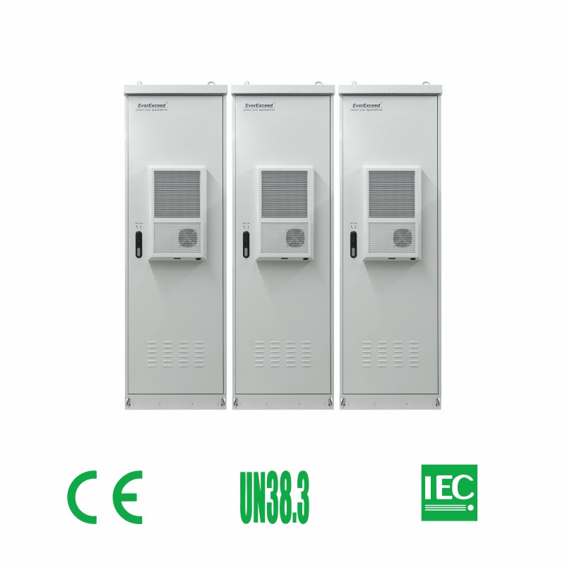43kWh Customizable Outdoor Cabinet 48V900AH LiFePO4 Battery for Telecommunications Backup Power