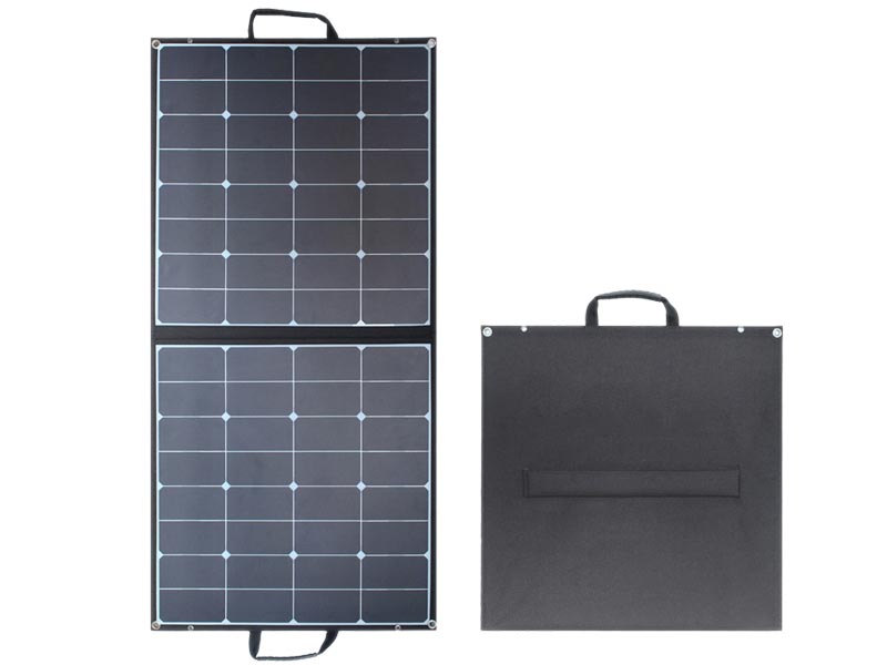 100W Portable Solar Folding Panel High Efficiency >22.5% for Outdoor Camping RV Off-Grid Power YTNewEnergy