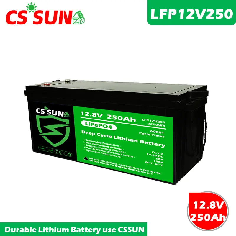 LFP12V120 12.8V 120Ah Lithium Battery Cylinder Cell High Cycle Life 4000 Cycles 80% DOD Deep Cycle for Solar Energy Storage Off-Grid Systems
