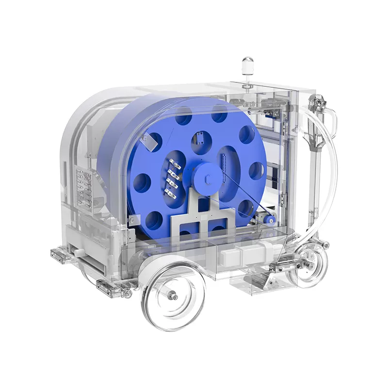 M45D Motorized Cable Reel 45-Meter Cable Double Drum for 400Hz Ground Power Units in Airport Applications