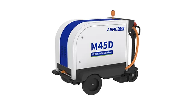 Cable Reel Motorized and Static Models for Ground Power Unit Connectivity AEME
