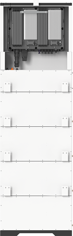 Stackable High-voltage Single-phase PV&ESS All-in-one Cabinet 3.0~8.0kW Energy Controller, 10.6~21.2kWh Battery Capacity for Residential and Commercial Energy Storage