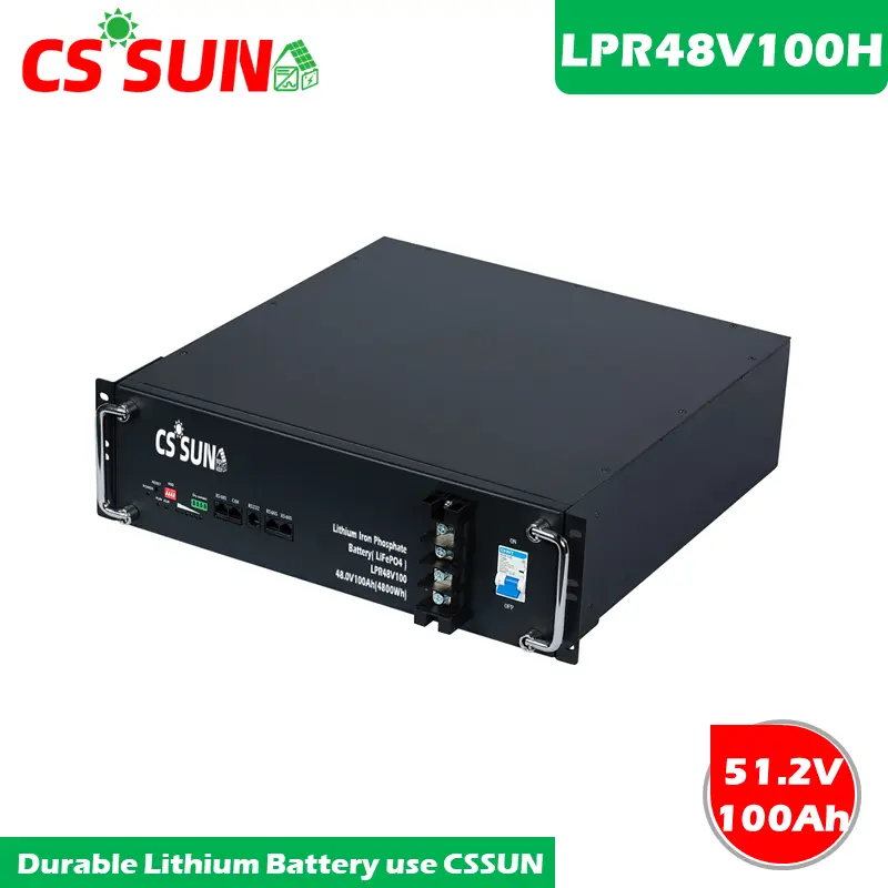 LPR48V50H 51.2V 50Ah LiFePO4 Battery Long Cycle Life, High Safety for Solar/UPS/Telecom Applications