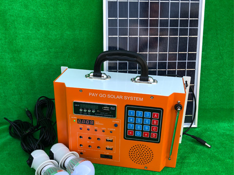 Tsolar PAYG-30 Portable Solar Power System Lithium Battery 7AH-12AH 15W-30W Off-Grid Use for Travel and Remote Areas