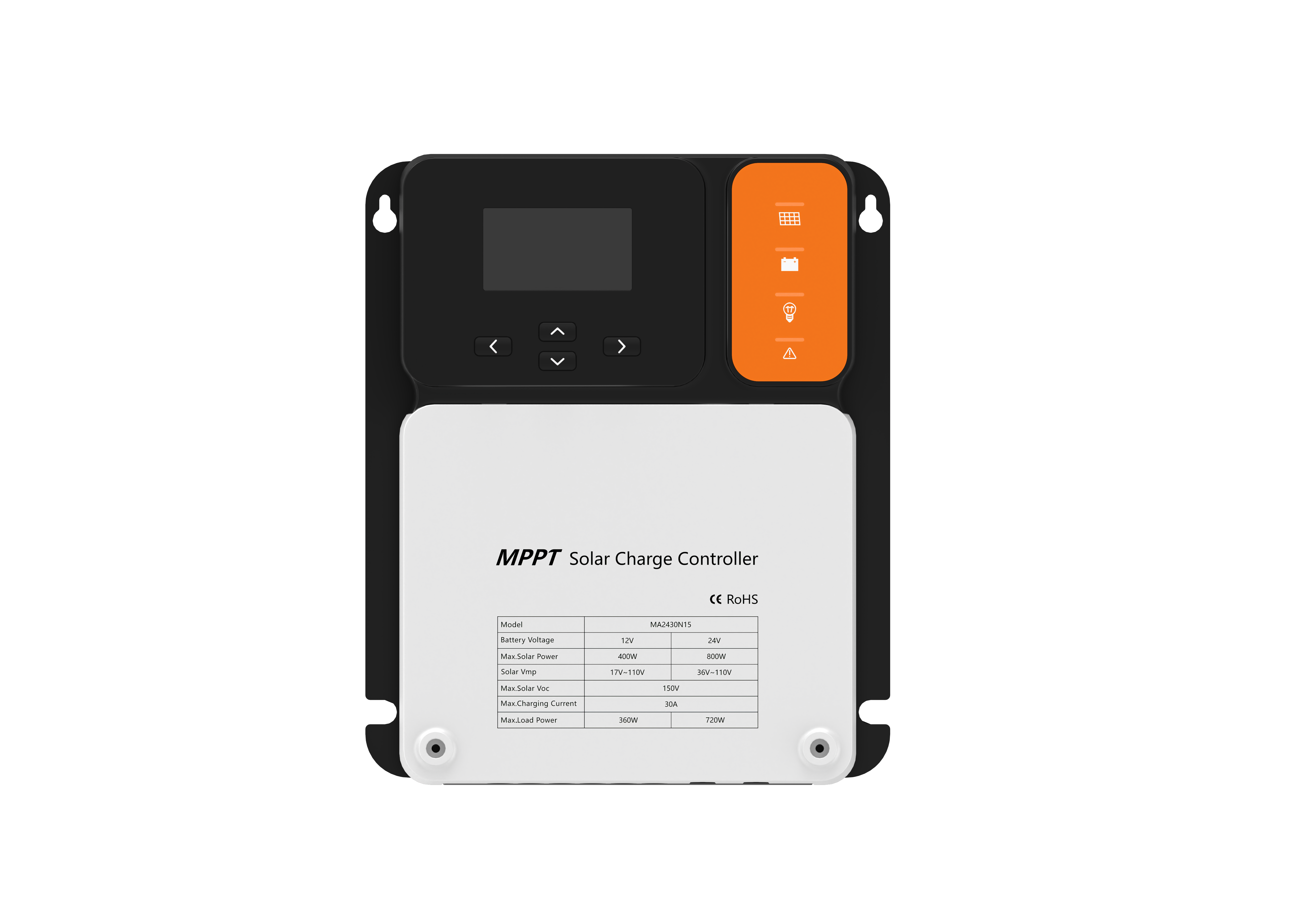DC/DC Controller (Charge and Discharge) - MA 30A/40A 150Vdc MPPT Solar Charger for Off-Grid PV Systems
